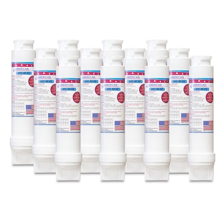 American Filter Co Frigidaire 12505454226 Comparable Refrigerator Water Filters (made by Model number AFC-RF-F2), 12PK 012505454226-AFC-RF-F2-12-92669